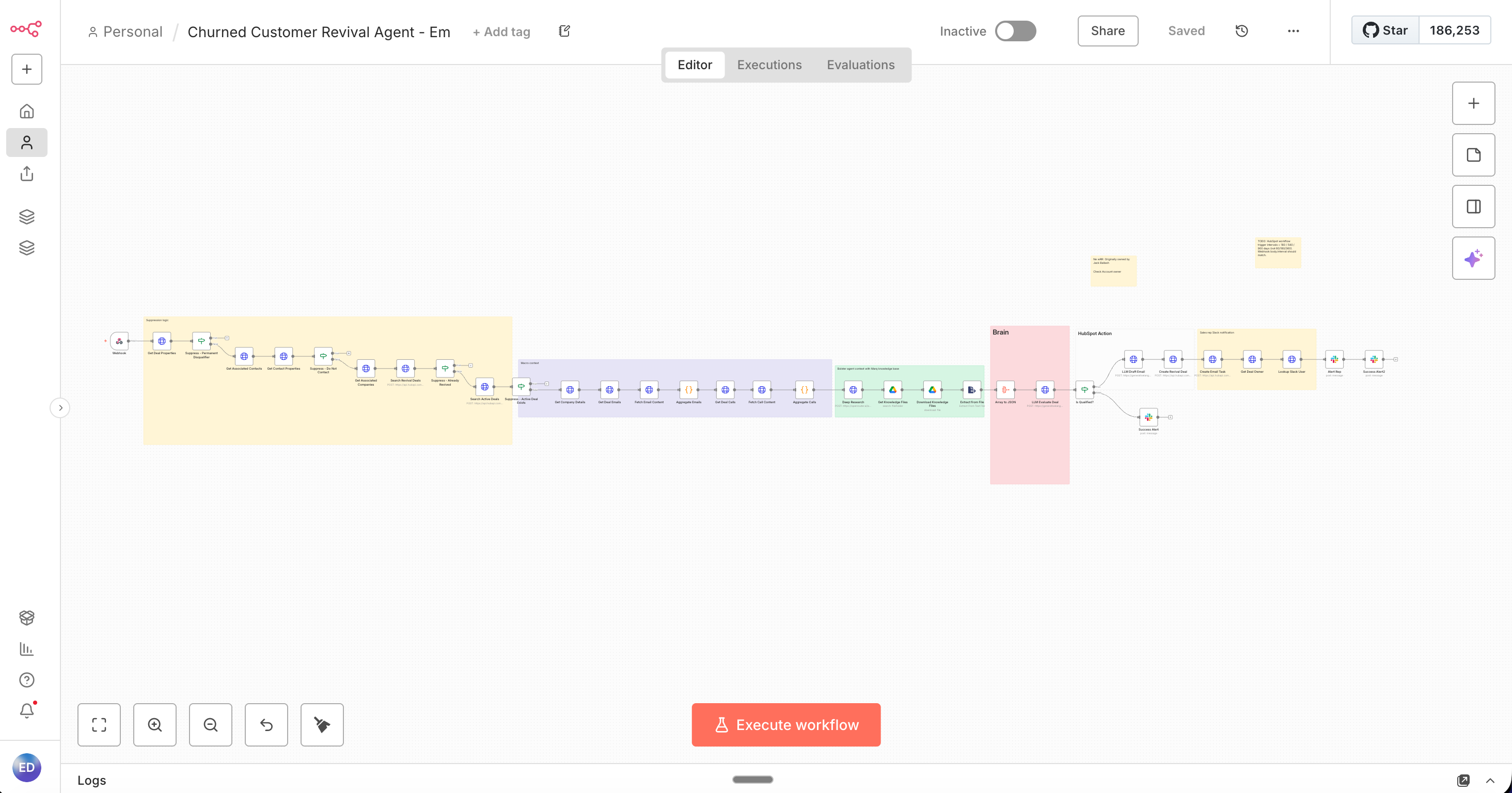 Marq - AI CRM Automation: Churned Customer Revival Agent