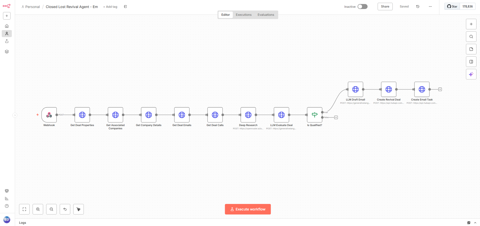 Closed Lost Revival Agent
